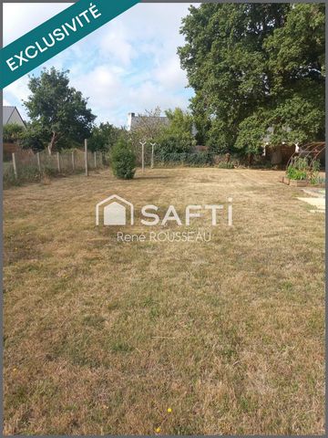 Terrain constructible libre de tout constructeur.
