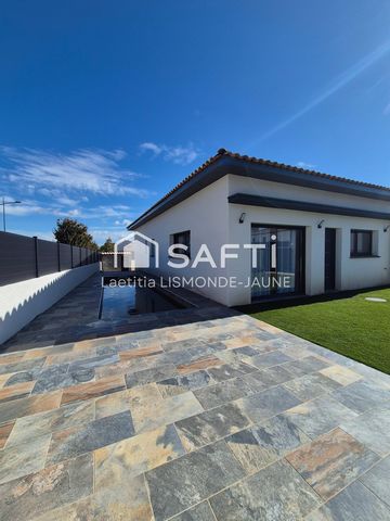 Villa de plain-pied - 3 chambres - terrain 375m²