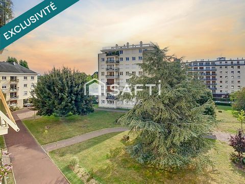 Appartement 4 pièces avec balcon, cave et grenier – Caen, quartier Saint-Ouen