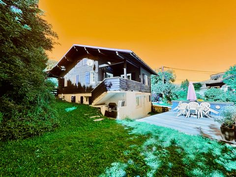 Megève centre, chalet individuel idéalement situé, le "luxe" du tout à pied....