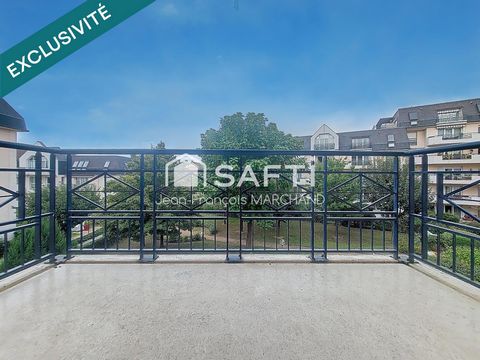 T2 - 49m2 - 1 chambre - 1 séjour - 1 balcon - 2 places de parking en sous-sol