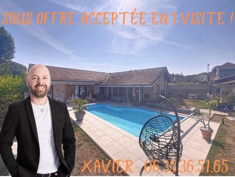 Maison de plain-pied 113.5 m² – avec piscine et dépendance