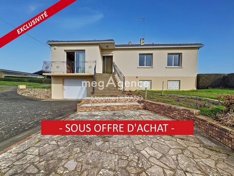 Maison sur sous-sol en campagne