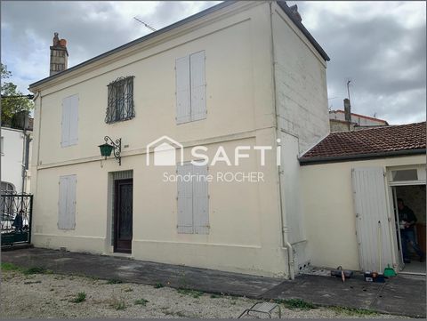 Rare sur le secteur : maison authentique de 1870 avec dépendances et terrain de 806 m²