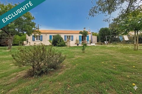 Plain-pied 3 ch et garage sur terrain 1000 m²