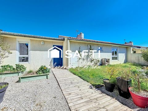 Maison de plain pied, 98 m² 3 chambres, jardin