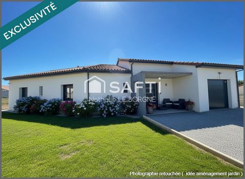 Belle villa contemporaine de plain pied
