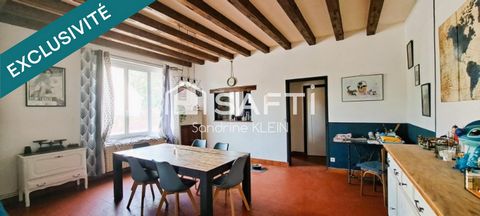 Maison ancienne 131 m² , 4 pièces avec grenier, garage et jardinet