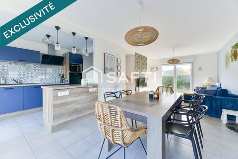 Maison contemporaine de 2013, au calme, proche du Square Belem