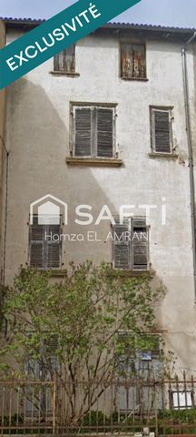 Grande maison de ville à rénover avec 2 cours