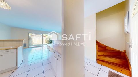 Hyper centre, maison 85 m², 3 ch + jardin+ abri