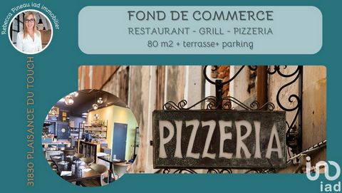 iad France - Rebecca Pineau ... vous propose : RESTAURANT - PIZZERIA - GRILL Au sud ouest de Toulouse, au sein d'une zone commerciale dynamique et fréquentée pour sa diversité de services (commercial, médical, restauration...) Je vous invite à découv...