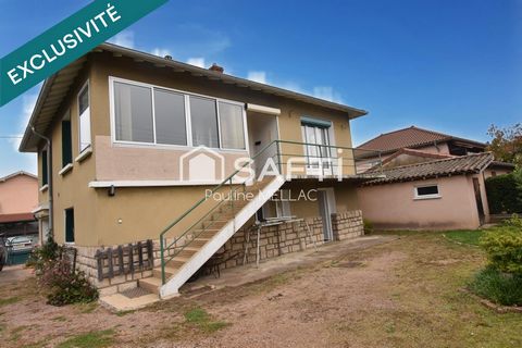 Idéalement située à Charnay les Mâcon, à proximité des services et commerces, cette maison individuelle sur un terrain clos vous séduira