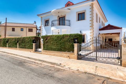 Four Bedroom Detached Villa For Sale in Ayia Triada with Land Deeds PRICE REDUCTION!! (was €795.000) Recently refurbished throughout to high standard, this 4 bedroom detached villa is located just a short walk from the golden beaches of the Ayia Tria...