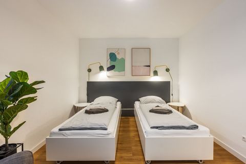 PREMIUM 2 APPARTEMENT Our premium 2 apartment offers 55 qm of living space for up to 4 persons. - Bathroom with a shower cubicle - 2 Bedrooms, but no livingroom - Kitchen with a stove, fridge and sink dining table - Wi-Fi - Flatscreen with USB connec...