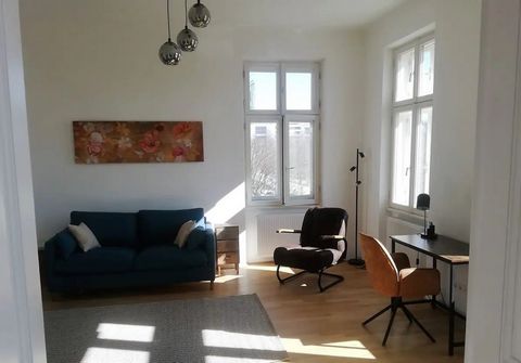 Cozy apartment with living room and modern kitchen. Up to 3 people can seek shelter in the two completely separated rooms. Besides, you are also invited to spend time together in the bright living room from which you can take a great look at the baro...