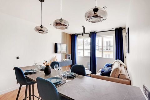 Appartement confortable d'une chambre dans le 17e arrondissement de Paris avec accès facile aux transports en commun