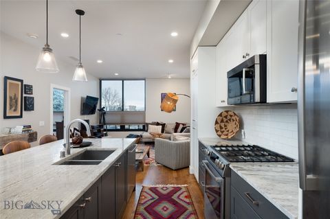 Welcome to urban convenience and modern living in the heart of downtown Bozeman! This sleek and sophisticated lock-and-leave condo offers the perfect blend of comfort, style, and convenience. Step into this thoughtfully designed one-bedroom, two-bath...