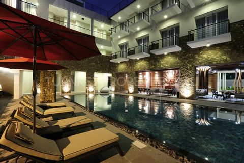 IDR 100,000,000,000 A Turnkey Business Opportunity This well-maintained Boutique Hotel is located in Nusa Dua area, offering a bay area view. It is strategically located with close proximity to many tourist attractions such as Nusa Dua Beach and Tanj...