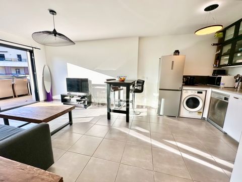 Dpt Ain (01), à vendre ORNEX appartement-terrasse T2 de 44,9 m²