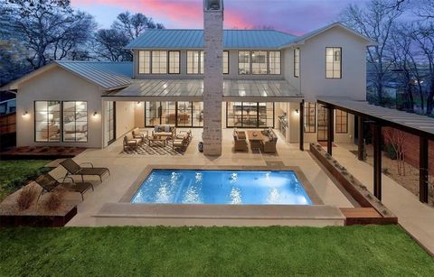 This 4,321 SF compound in the heart of Barton Hills is a masterpiece of luxury by architect Rodenberg Design and expertly built by Tusker Development. Together, they created a unique, timeless, and functional home with 3769 SF in the main house that ...