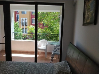 Price: €45.000,00 District: Aheloy Category: Apartment Area: 44 sq.m. Bathrooms: 1 Location: Seaside In a beautiful and quiet location Aheloy in Bulgaria we offer an apartment in a private complex for sale. house in a beautiful and quiet location Ahe...