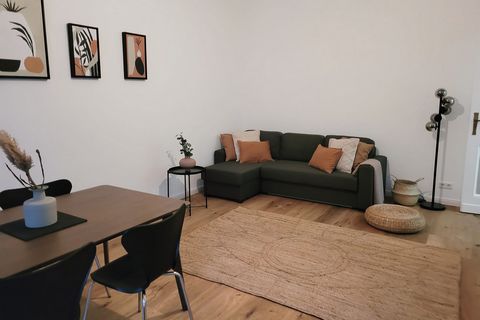 The apartment offers a perfect retreat in the heart of Berlin. With its cozy and modern design, this apartment offers comfort and style, making it an ideal choice for your stay in Berlin. Upon entering the apartment, guests are greeted by a warm and ...