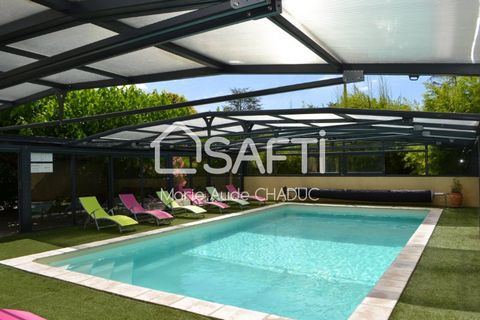 Propriété de 710 M2 avec gîtes, piscine chauffée, salles séminaires