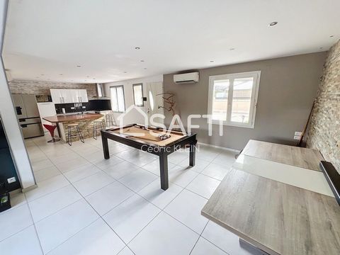 Discover this unique rental opportunity in Coings (36130), ideally located on the outskirts of Châteauroux with immediate access to the A20 highway. This fully furnished home offers comfort, space, and relaxation. The property includes a fitted and e...