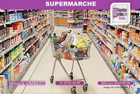 Opportunité rare ! Proche A13 Paris - Normandie. Vénucia VIMBERT vous propose ce SUPERMARCHE indépendant sous enseigne nationale, bénéficiant d'un bel emplacement sur axe routier générant un important flux. - Superficie 500 m², dont 400 m² de surface...