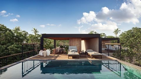 A legacy of magic and vibrant energy combine to give way to a residential development that will transform your lifestyle. This project in Tulum is immersed in the jungle and prioritizes contact with nature using materials from the region to emphasize...