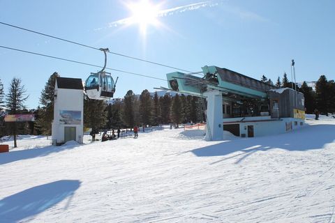 Bienvenido a los Chalets Kreischberg, donde te espera tu escapada a la montaña en este moderno apartamento de 63 m², perfectamente diseñado para alojar hasta cuatro huéspedes. Este acogedor refugio, situado en la montaña, cuenta con dos cómodas habit...