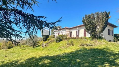 LEVIGNAC - Maison T4 avec garage en sous-sol semi enterré et terrain de 1850m²