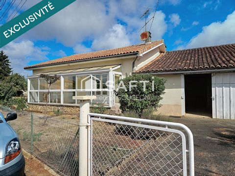 EXCLUSIVITÉ – Maison de plain-pied à Montbron (16220)