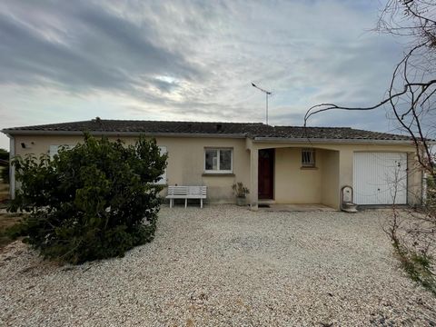 Pavillon plain pied avec vue sur les champs