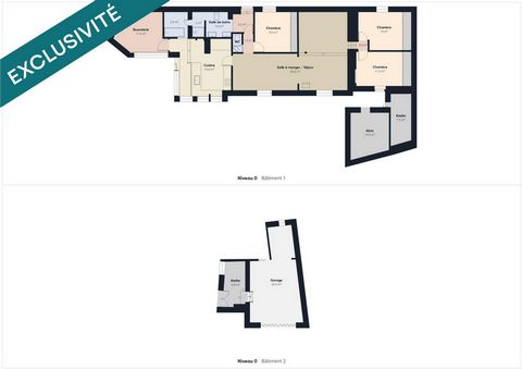 Maison 3 Chambres + garage
