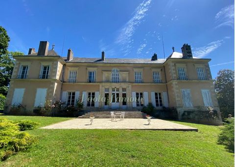 Superbe Château du début du XIXème à 3h30 de PARIS
