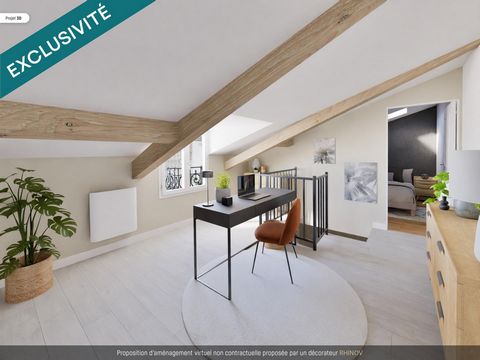 Duplex dans une copropriété intimiste à proximité du métro