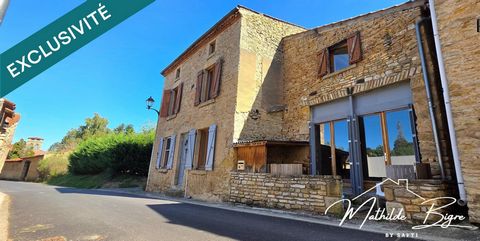 Maison en pierre avec dépendance et terrain