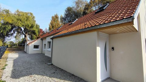 Maison de type longère en semi-plain-pied 148 m², totalement rénovée dans un cadre exceptionnel !