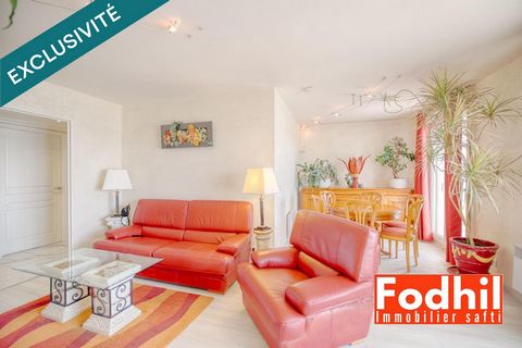 Appartement 3 pièces de 70 m²- au 3éme étage avec ascenseur- Balcon- Box et cave.