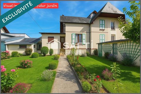 70m² - 3ch -Jardin 214m² - garage double - Cave 24m²