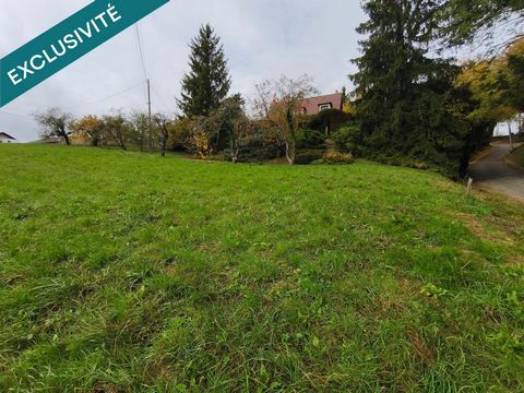 Parcelle 458m² vue dégagée
