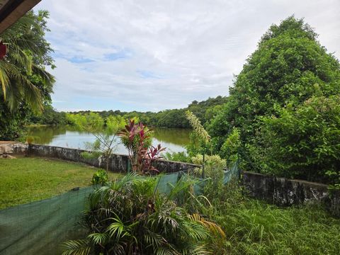 Une petite villa au bord de l'eau