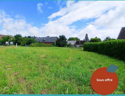 Terrain plat au calme, sans vis à vis de 800 m2