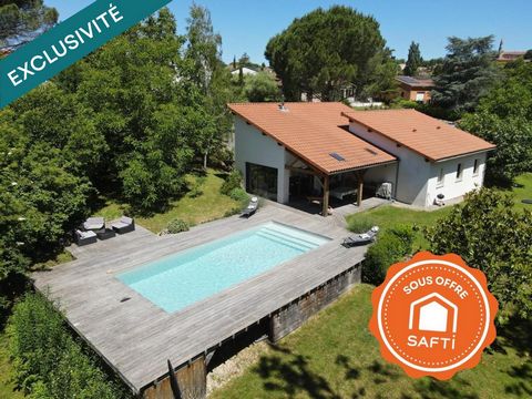 Villa 140m2 avec piscine BOULOC 31620 - Environnement boisé