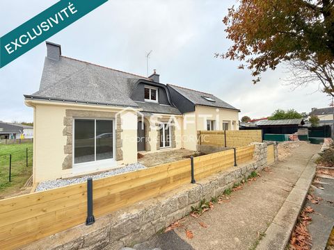 A Moréac, maison traditionnelle de 140 m2 dont logement attenant de 51 m2