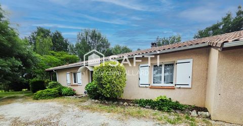 Maison plain pied de 154m² sur une parcelle de 1700m²