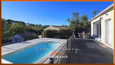 Rocbaron : Maison individuelle de plain-pied de 115 m² avec dépendance sur un terrain de 598 m², 4 chambres, piscine…...