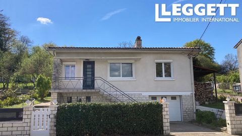 A20582LW86 - Beautifully modernised this gorgeous house with a basement is perfectly located close to the centre of Availles-Limouzine with a superb view of the river Vienne. With 2 double bedrooms, double aspect lounge, modern kitchen and bright din...